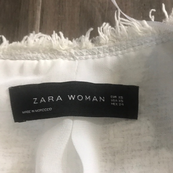 Zara white tweed blazer - Picture 2 of 6